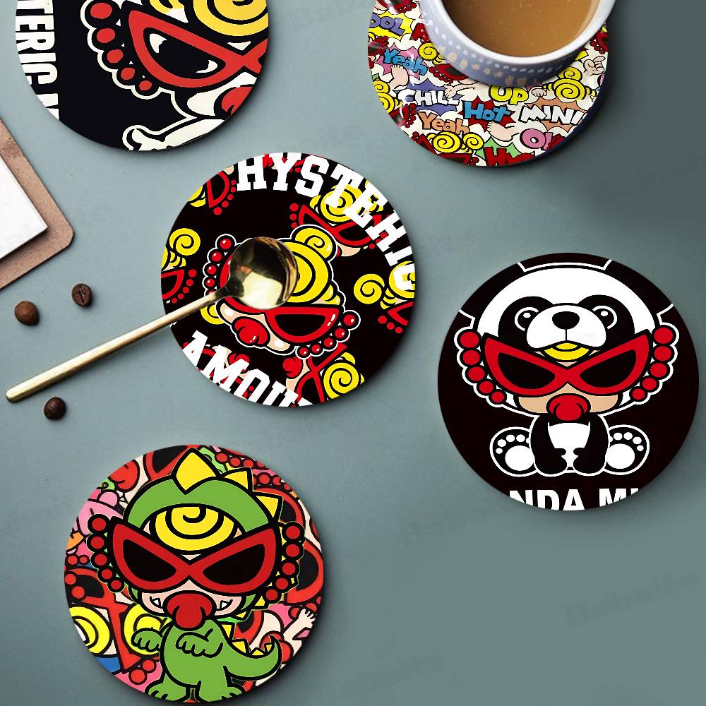 Coffee Tea Sugar Set - Japan Fashion H-Hysteric M-Mini Wood Coaster