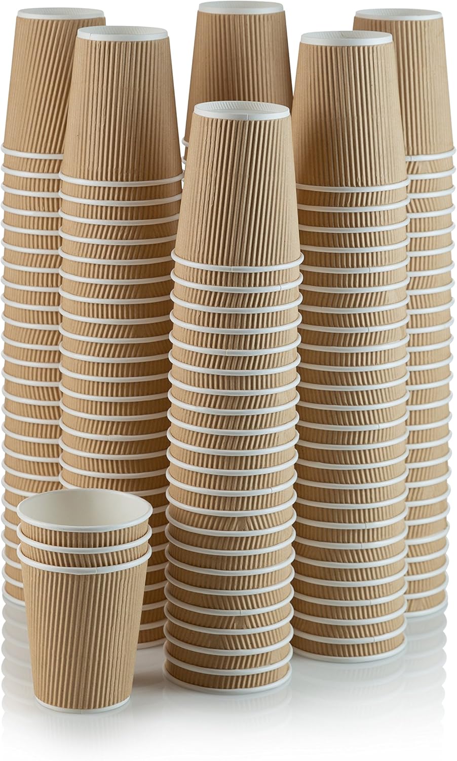 Coffee Tea Hot - 12 oz Ripple Insulated Coffee Cups