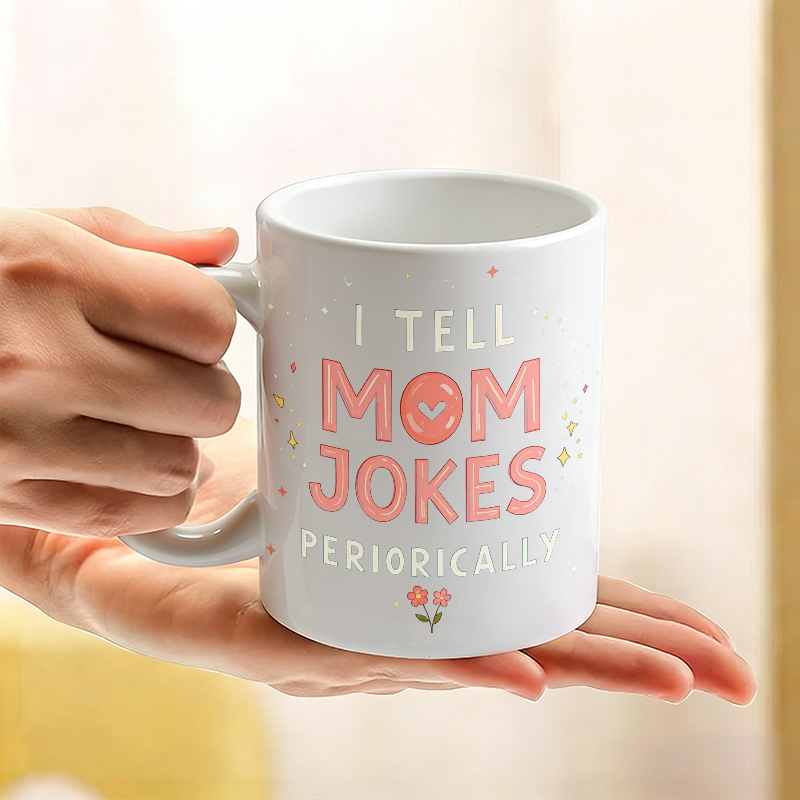 Cup & Mug Set, I Tell Mom Joke - Coffee Tea Jokes ulasan dan harga
