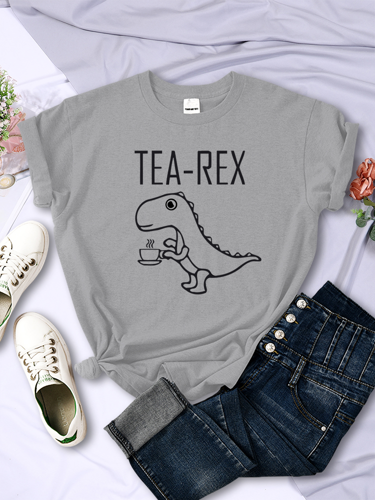 Tea Rex Funny Dinosaur Drink C - T And Tea Coffee ulasan dan harga