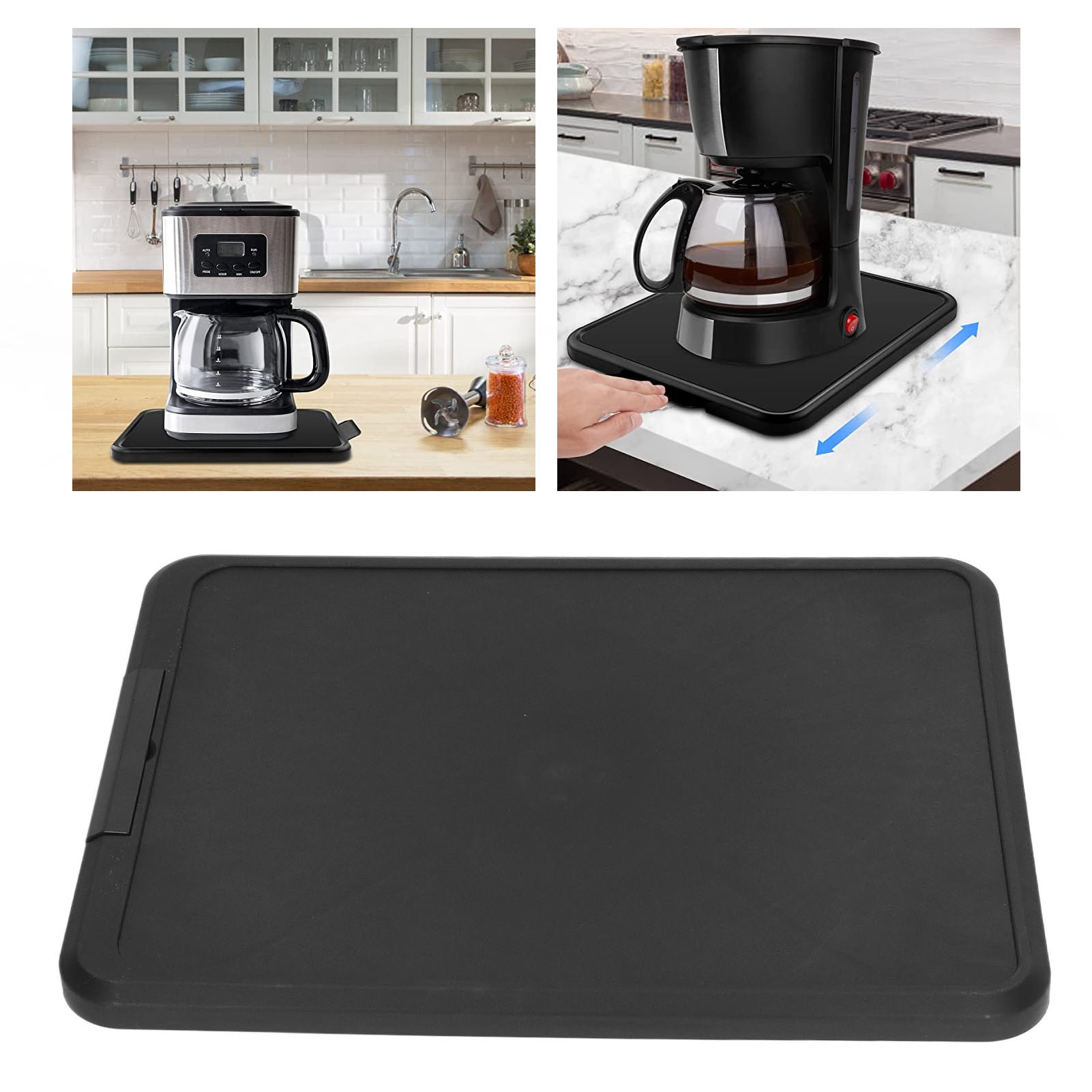 Kitchen Appliance Sliding Tray - Coffee&Tea House Opinie ulasan dan harga