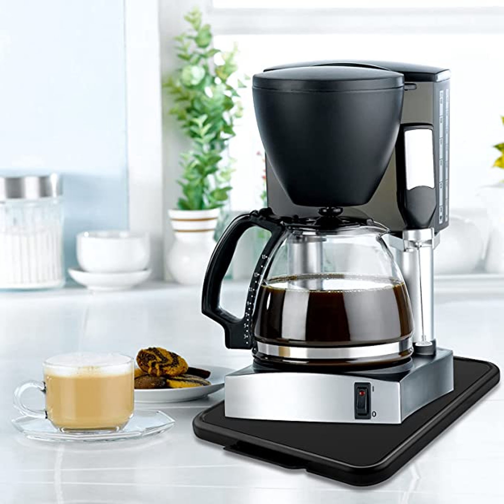 Kitchen Appliance Sliding Tray - Coffee&Tea House Opinie ulasan dan harga