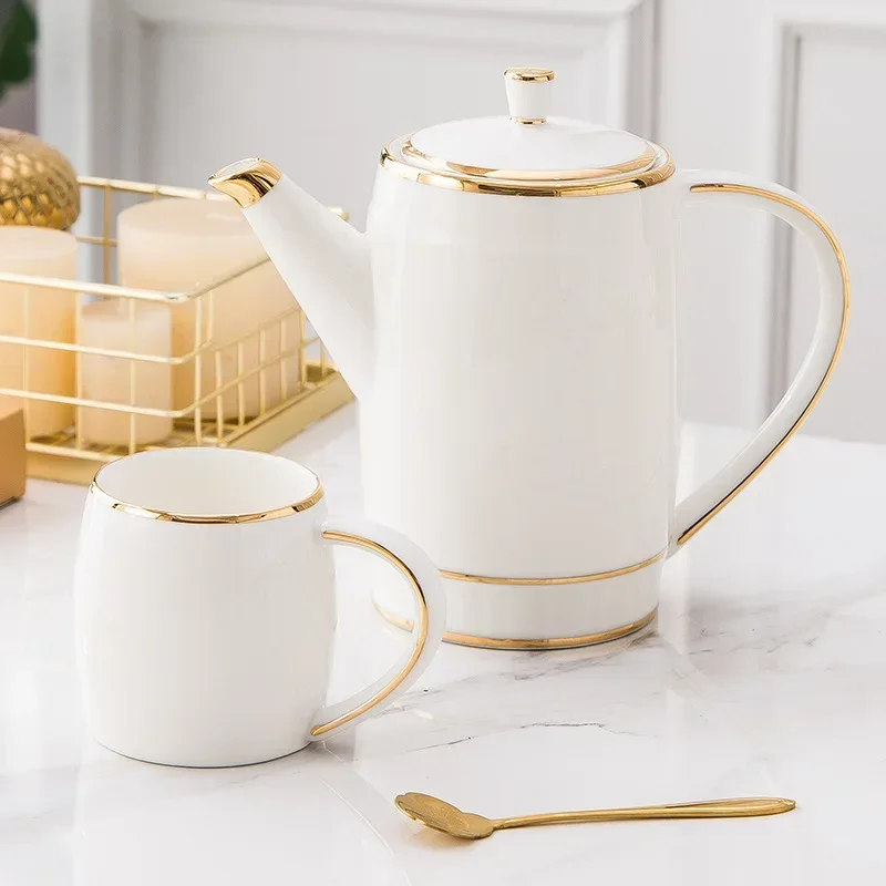 Luxury Ceramic Water Bottle Co - Coffee Tea Creamer ulasan dan harga