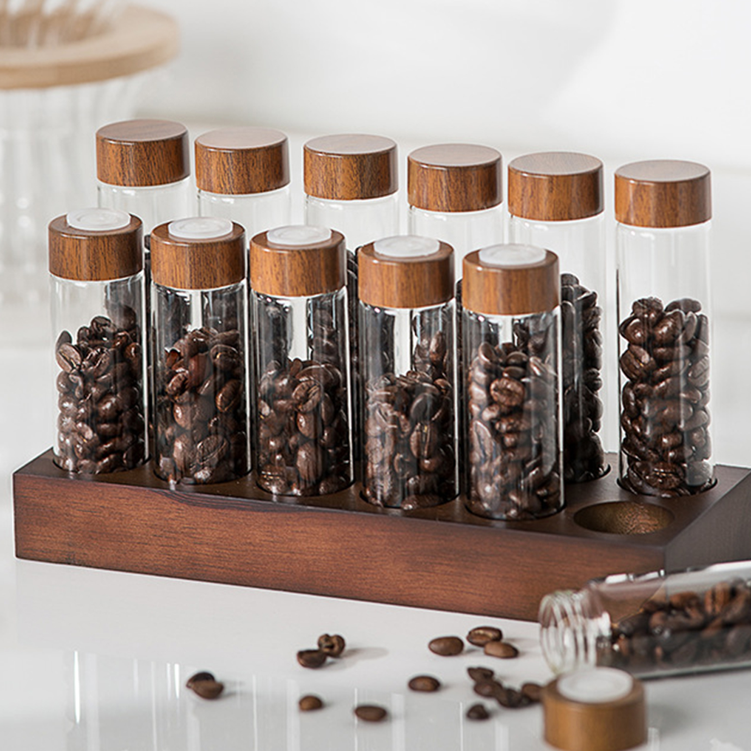 Coffee Beans Storage Container - Coffee Tea Sugar Set ulasan dan harga