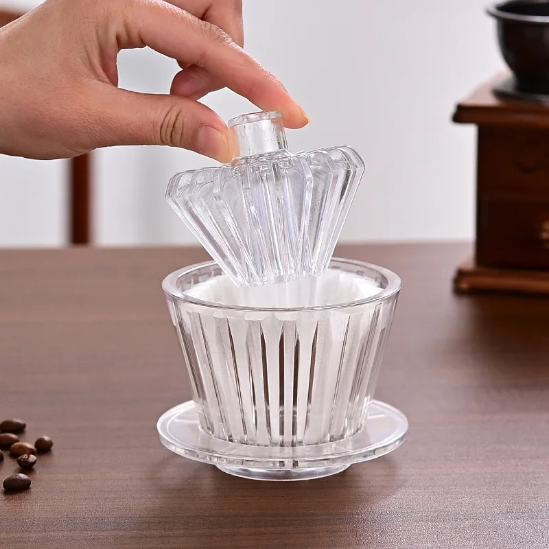 Basket Coffee Dripper Crystal  - Coffee Tea Paper Cups ulasan dan harga