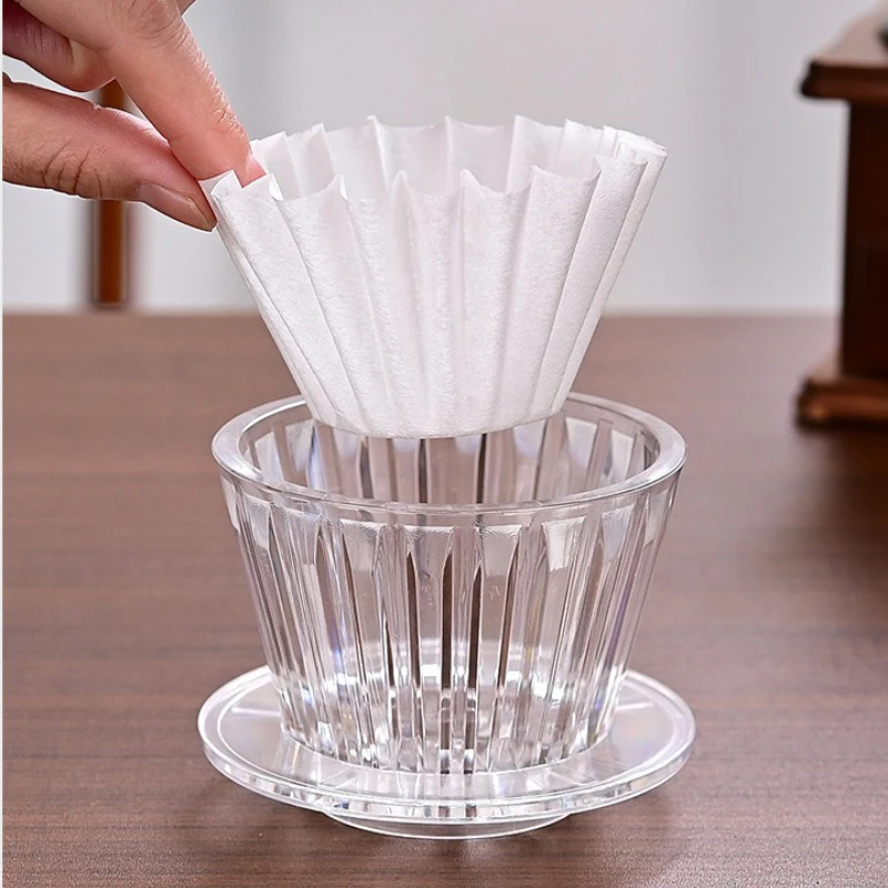 Basket Coffee Dripper Crystal  - Coffee Tea Paper Cups ulasan dan harga