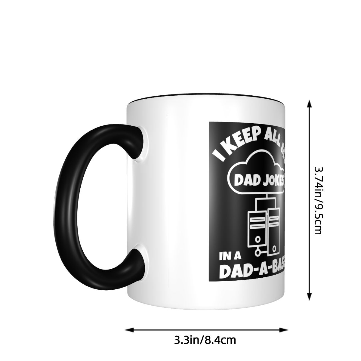 I Keep All My Dad Jokes In A D - Coffee Tea Jokes ulasan dan harga