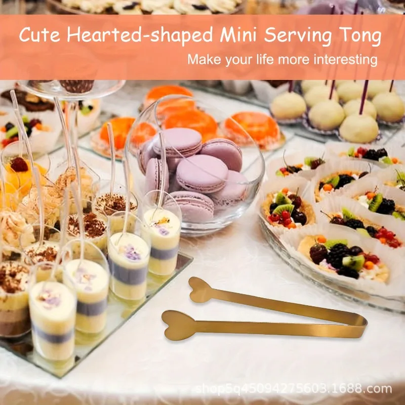 4/6PCS Stainless Steel Heart-S - Coffee Tea Sugar Set ulasan dan harga