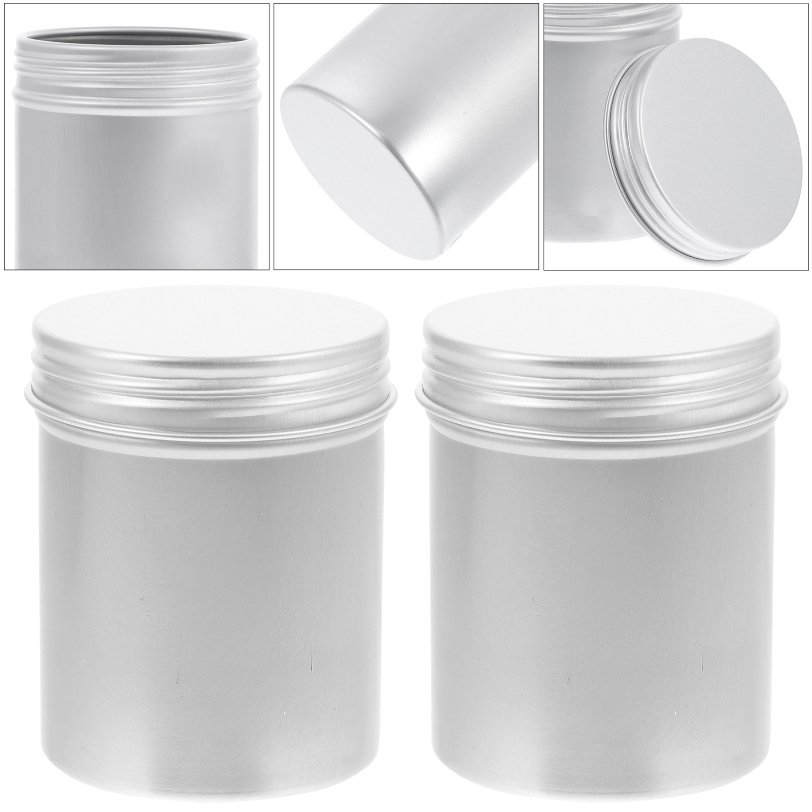 4Pcs Aluminum Mini Storage Can - Coffee Tea Drawer Organizer ulasan dan harga