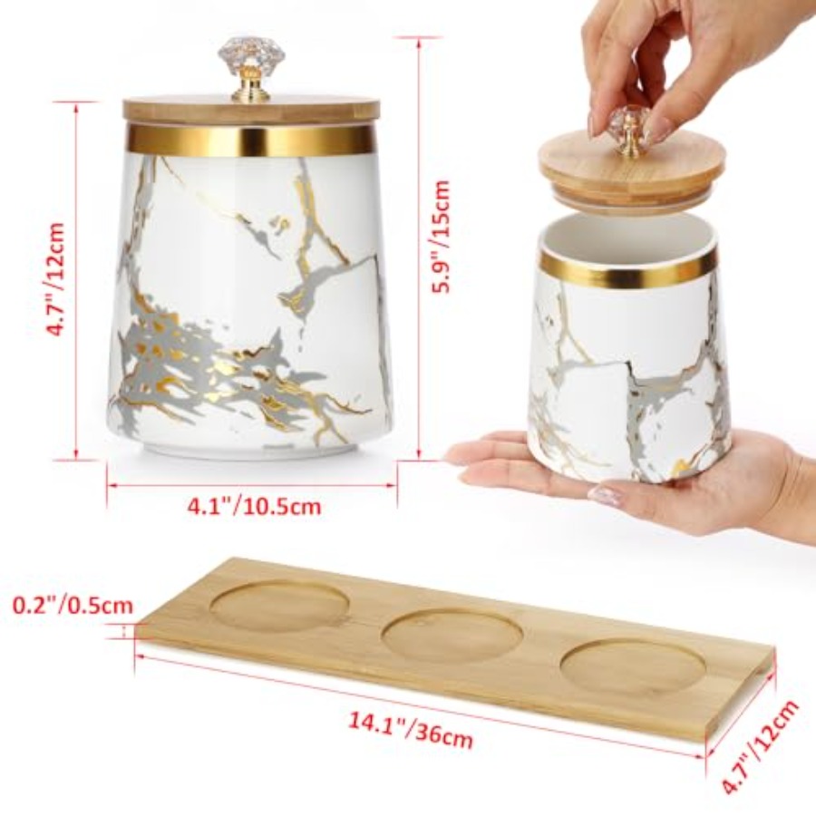 Set of 3 Canisters Set for Sug - Coffee Tea Sugar Set ulasan dan harga