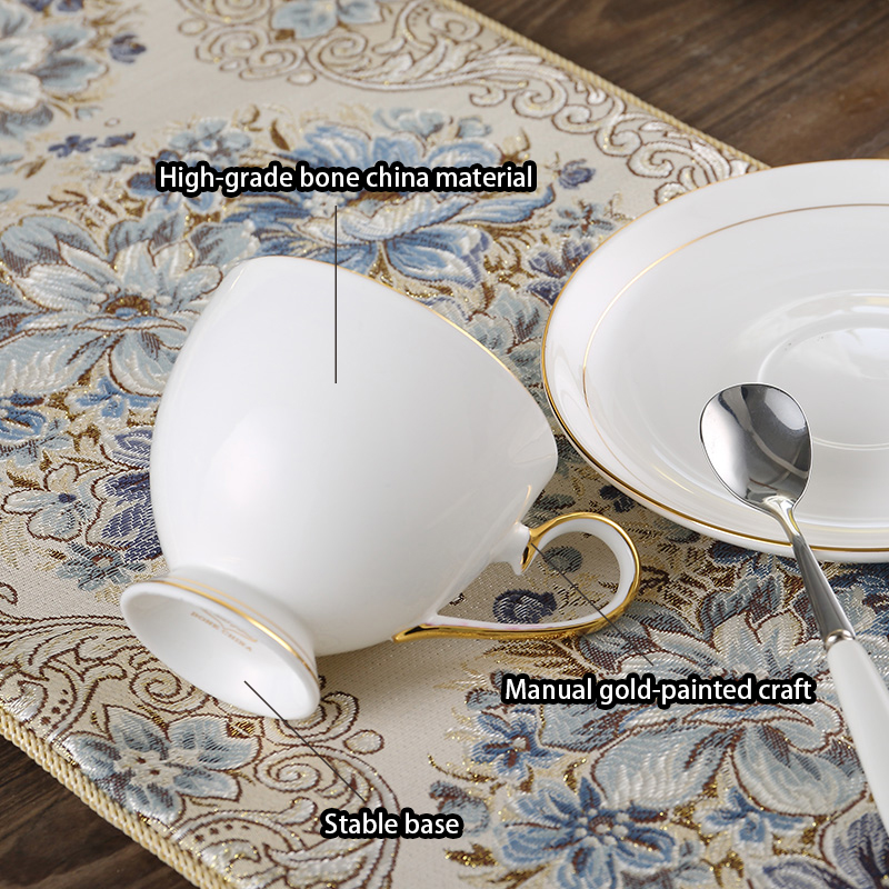 Grace Bone China Coffee Set Wh - Coffee Tea Sugar Set ulasan dan harga