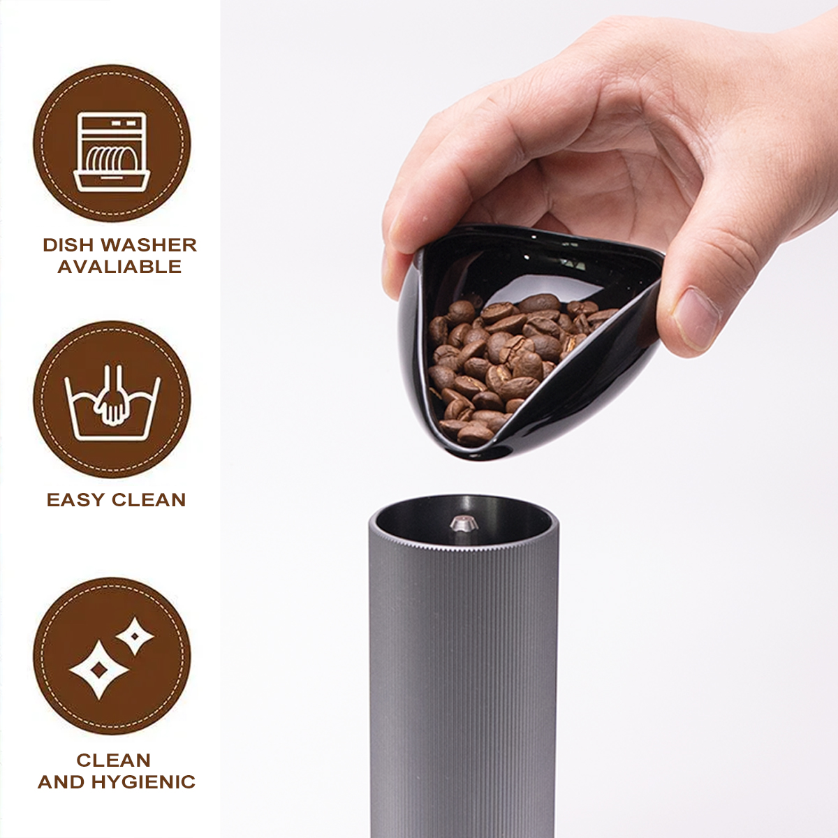 Leeseph Coffee Bean Dosing Cup - Coffee Tea Sugar Set ulasan dan harga