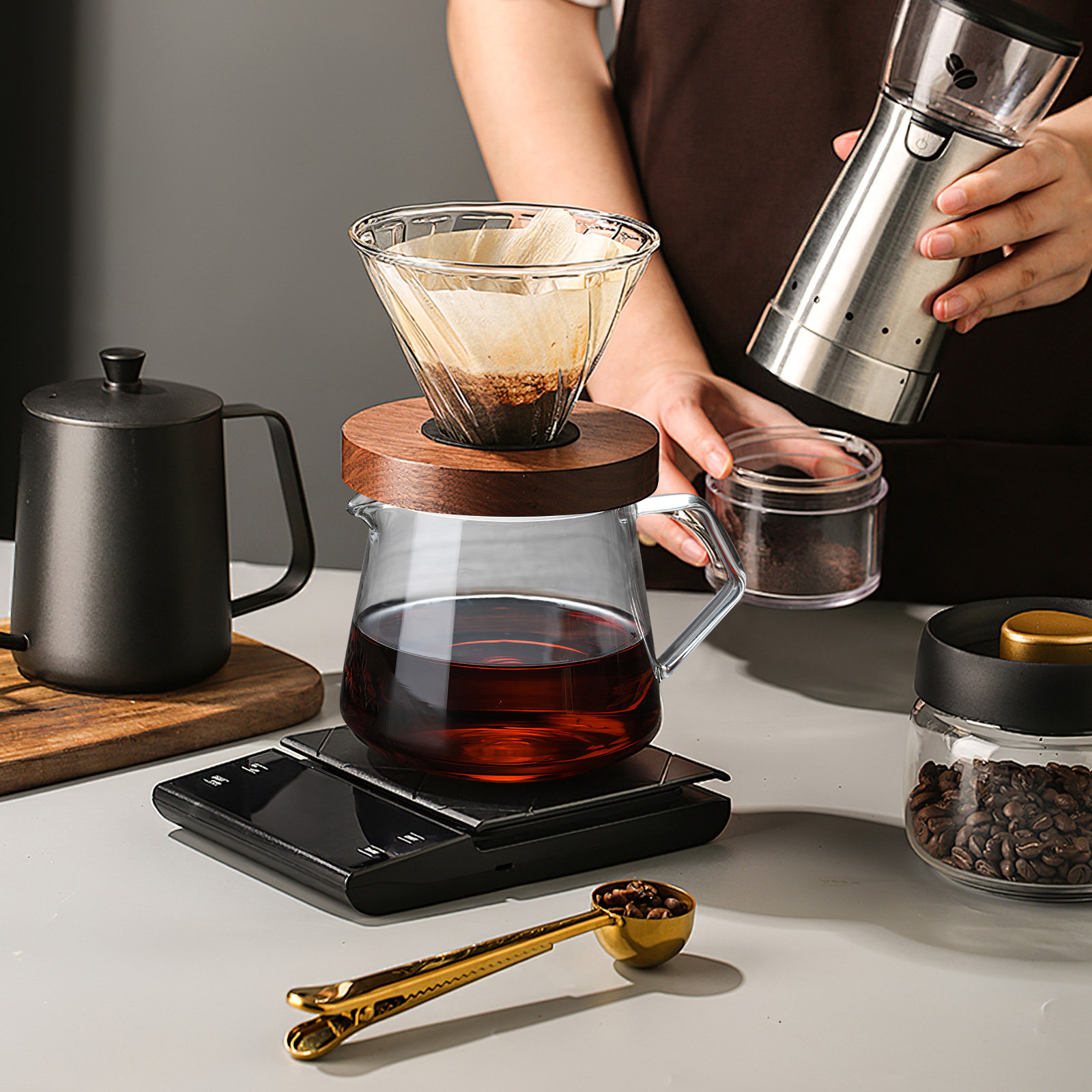 1Pcs 650Ml High Clarity Glass  - Coffee Tea Drinks ulasan dan harga