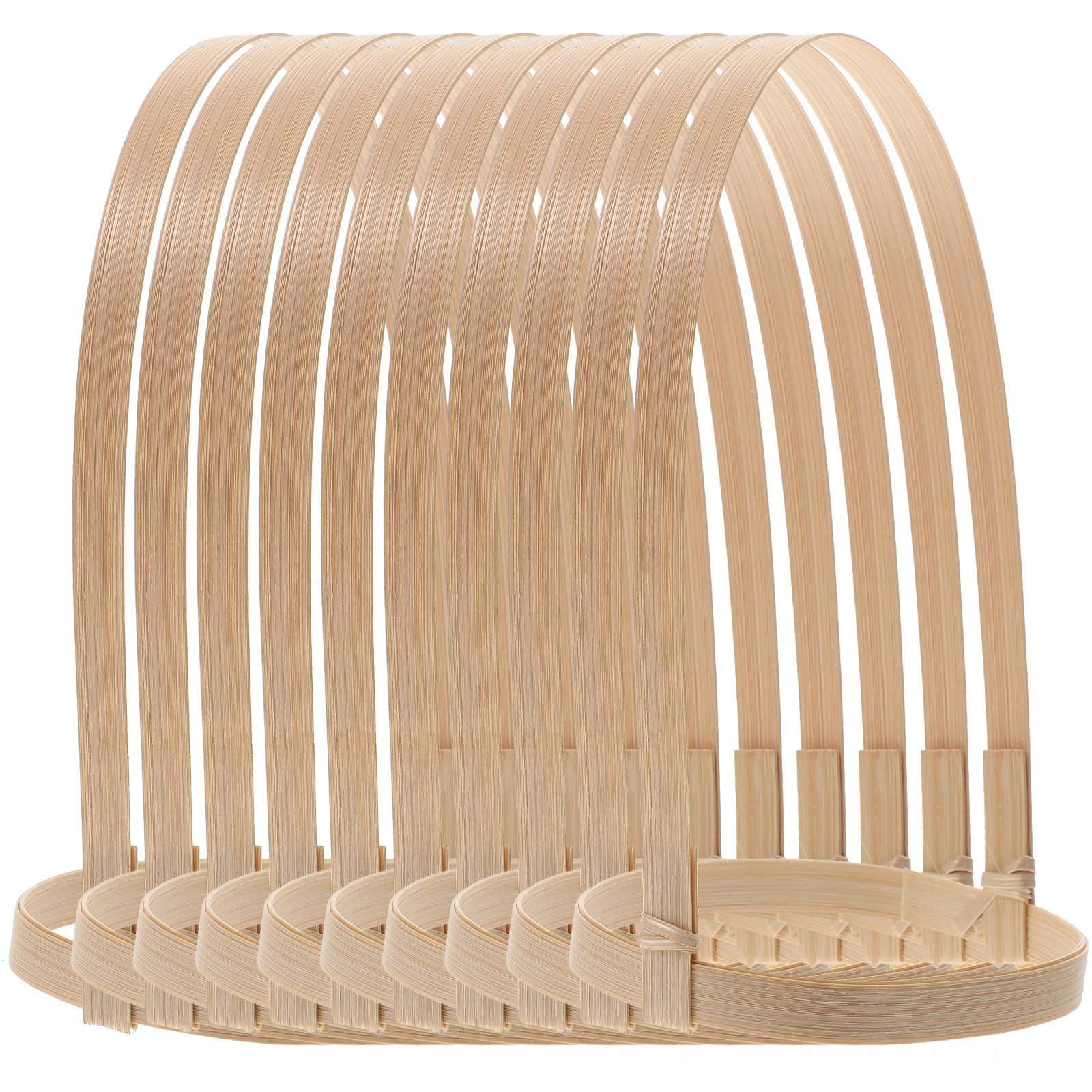10Pcs Bamboo Drink Cup Carrier - Coffee Tea Drinks ulasan dan harga