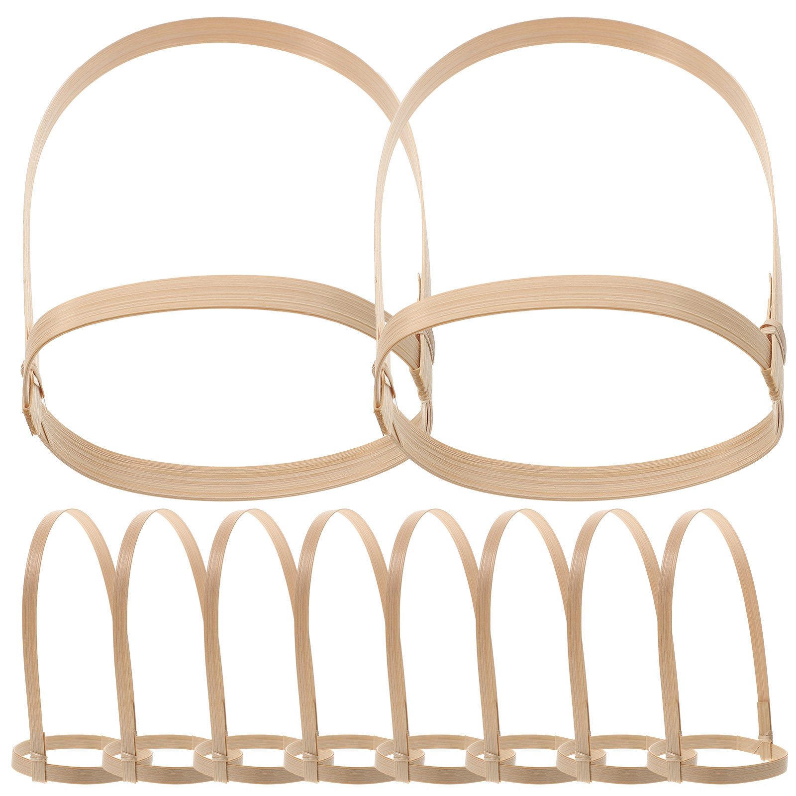 10Pcs Bamboo Drink Carrier Cof - Coffee Tea Drinks ulasan dan harga