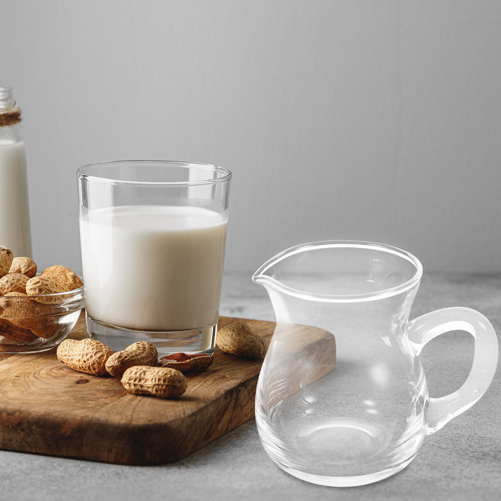 6pcs 100ml Mini Glass Creamer  - Coffee Tea Creamer ulasan dan harga