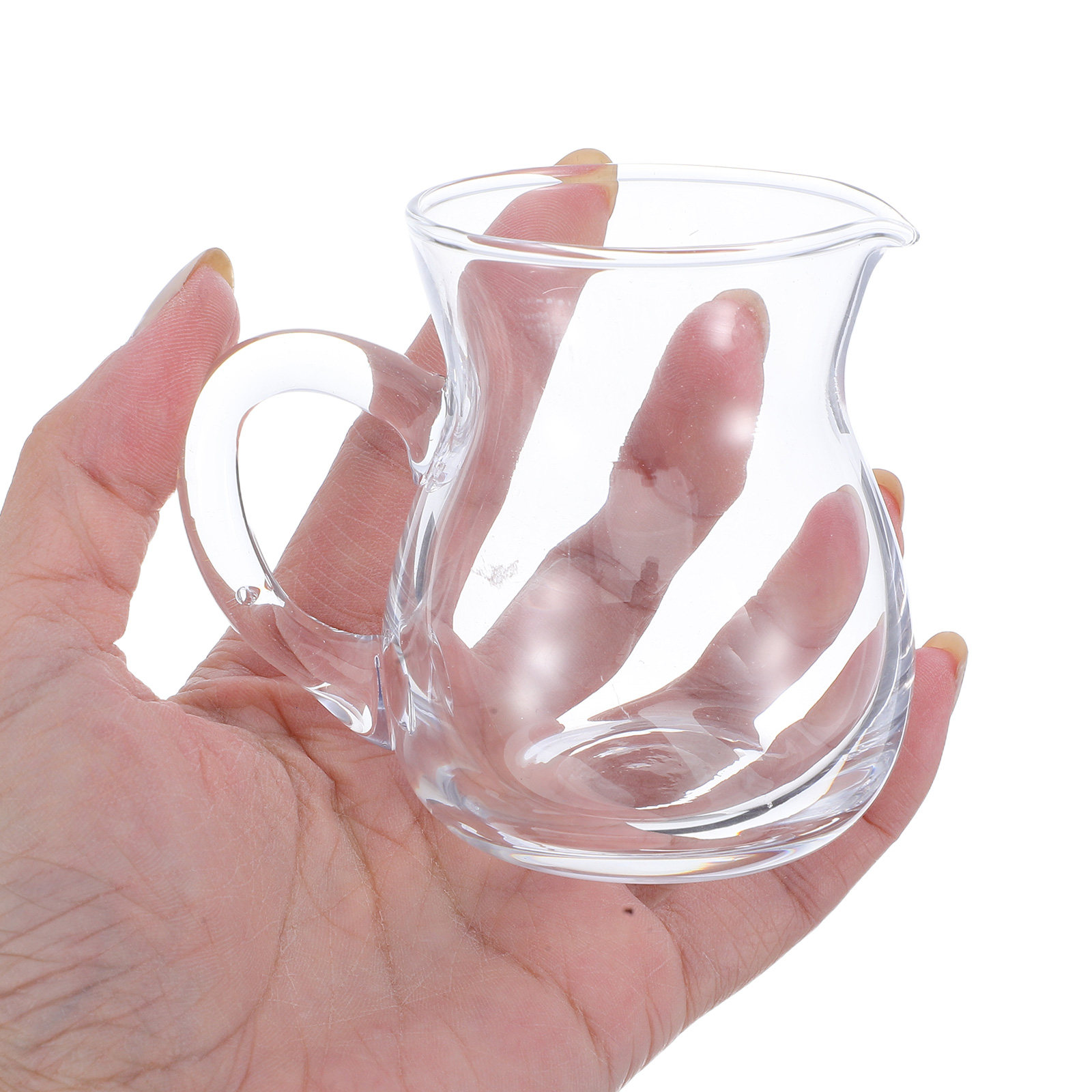 6pcs 100ml Mini Glass Creamer  - Coffee Tea Creamer ulasan dan harga