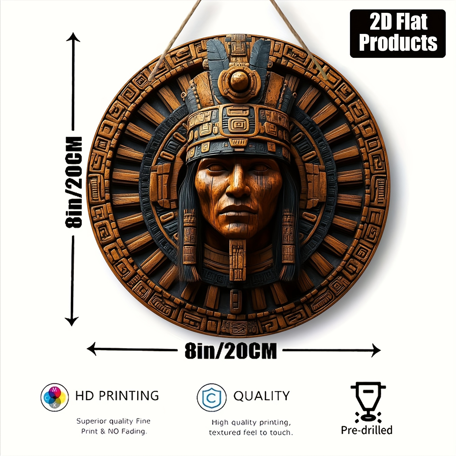 2D Flat, 1pc, Round Wooden Boa - Maya Coffee & Tea Ulasan ulasan dan harga