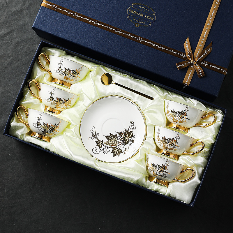 Coffee Cup Small Exquisite Set - Coffee Tea Drinks ulasan dan harga