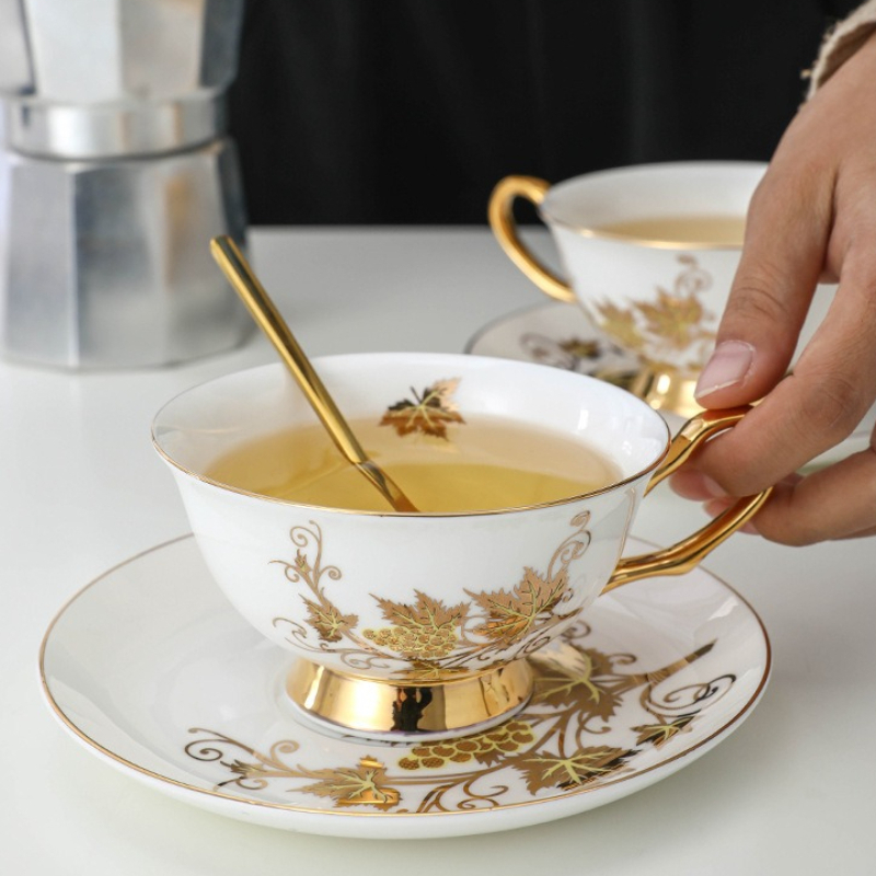 Coffee Cup Small Exquisite Set - Coffee Tea Drinks ulasan dan harga