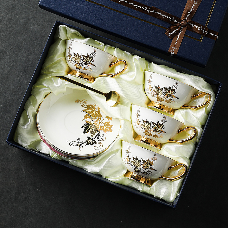 Coffee Cup Small Exquisite Set - Coffee Tea Drinks ulasan dan harga