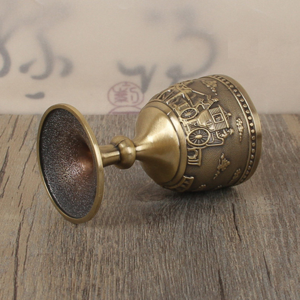 Metal Copper Alloy Liquor Cup  - Coffee Tea Drinks ulasan dan harga