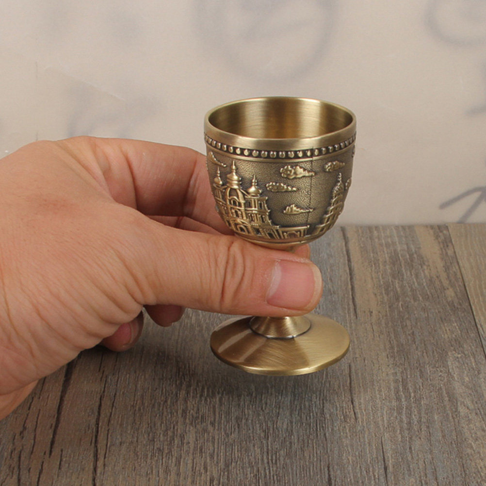 Metal Copper Alloy Liquor Cup  - Coffee Tea Drinks ulasan dan harga