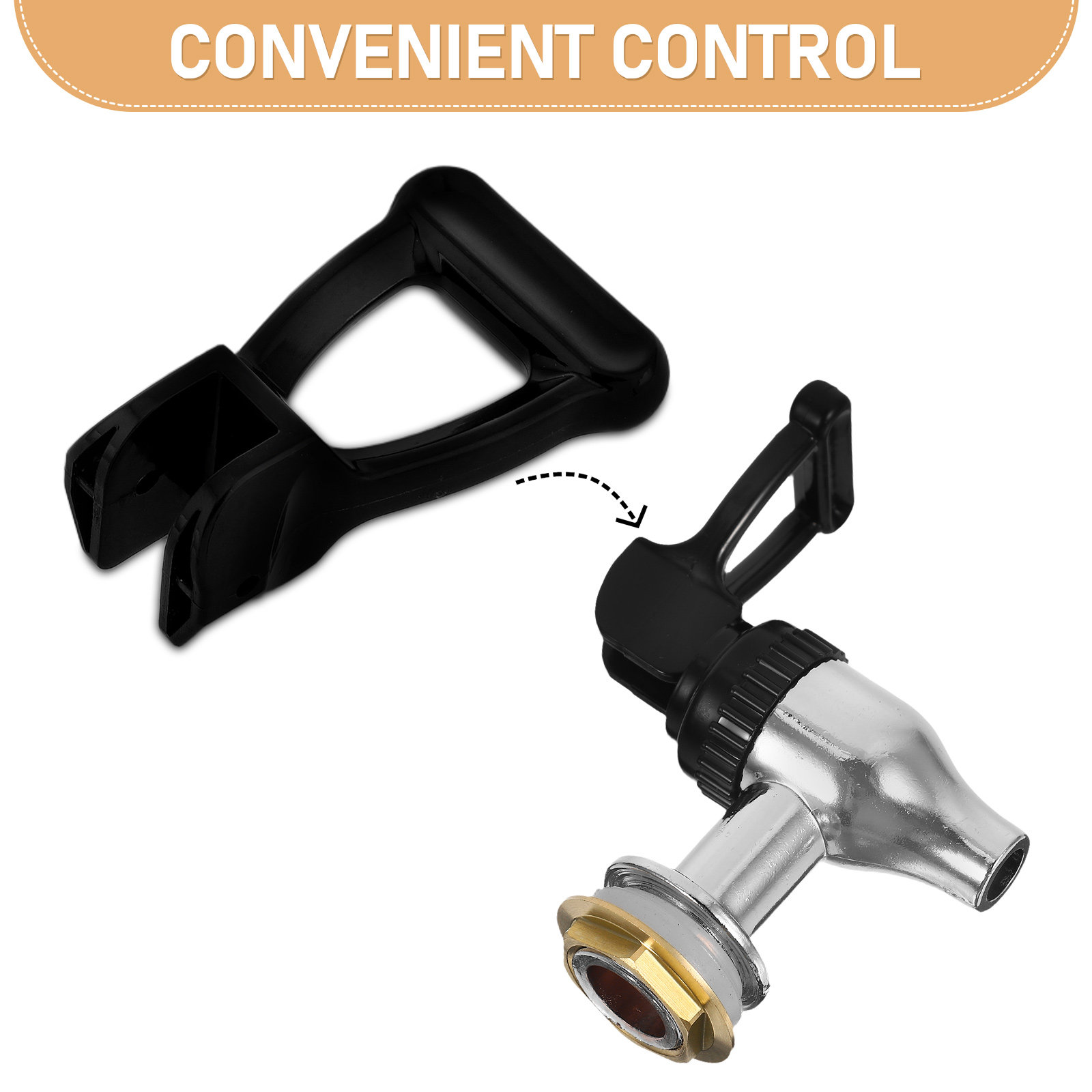 2Pcs Faucet Handle Repair Part - Coffee Tea Hot ulasan dan harga