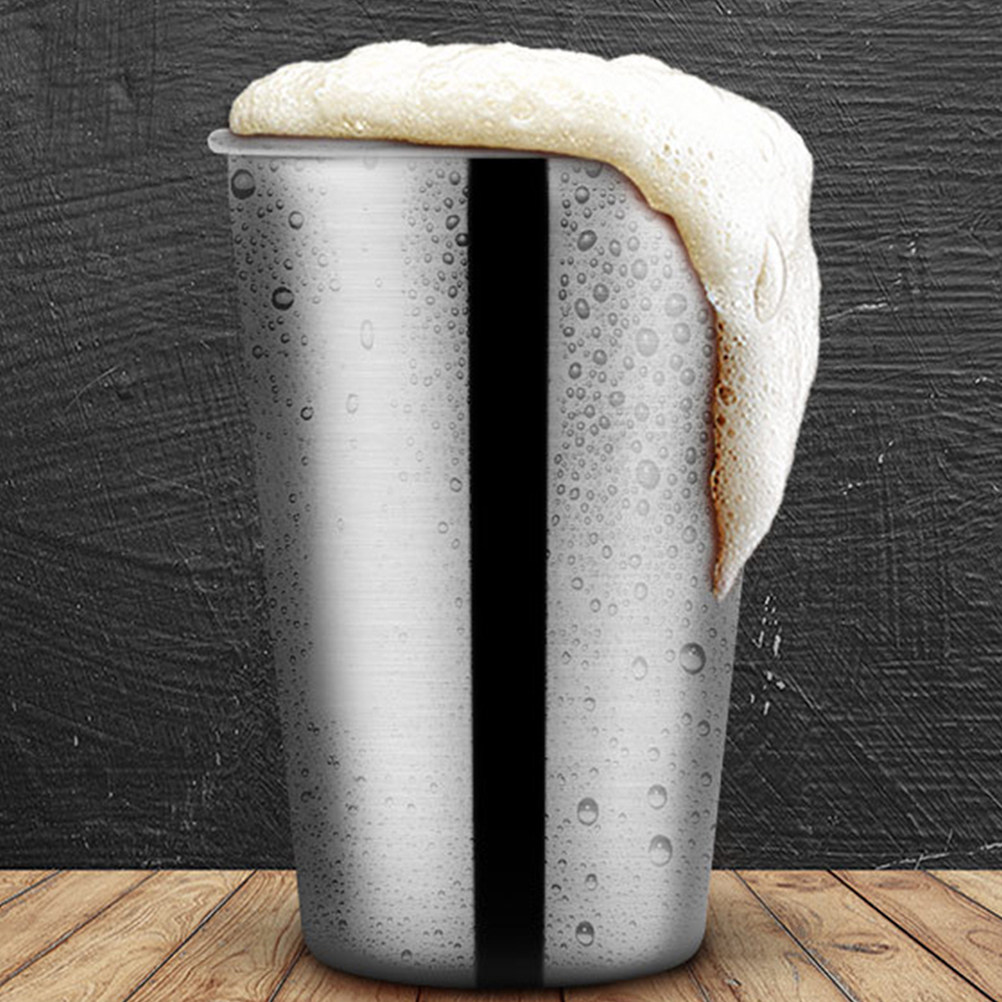 304 Stainless Steel Beer Cups  - Coffee Tea Drinks ulasan dan harga