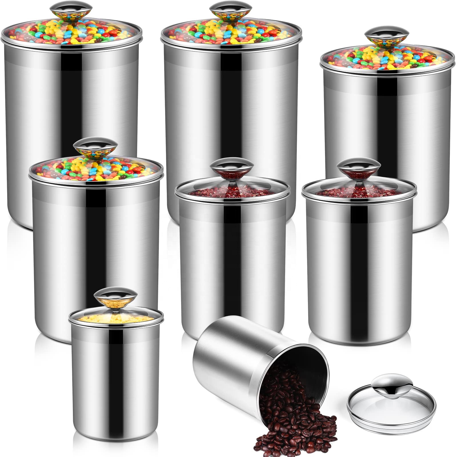 Food Storage Containers Tea Co - Coffee Tea Sugar Set ulasan dan harga