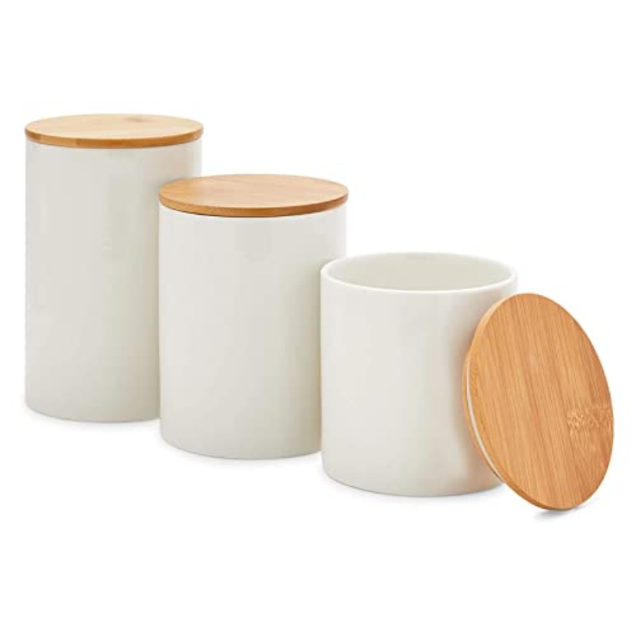 Ceramic Canisters - Coffee Can - Coffee Tea Sugar Set ulasan dan harga