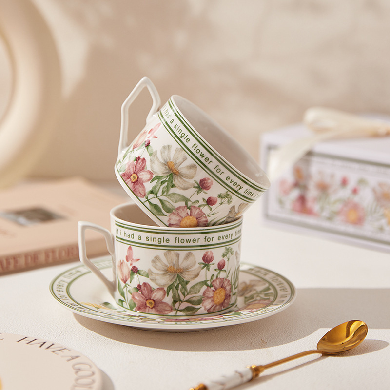French Retro Style Coffee Cup  - Coffee Tea Drawer Organizer ulasan dan harga