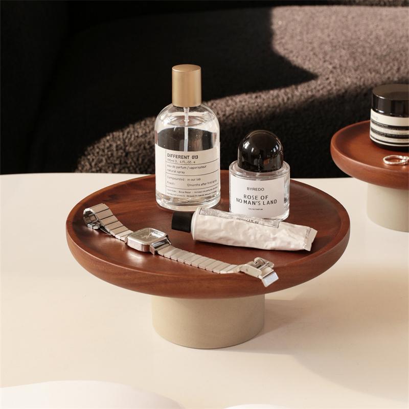 Nordic Wood Storage Tray Coffe - Coffee Tea Japan ulasan dan harga