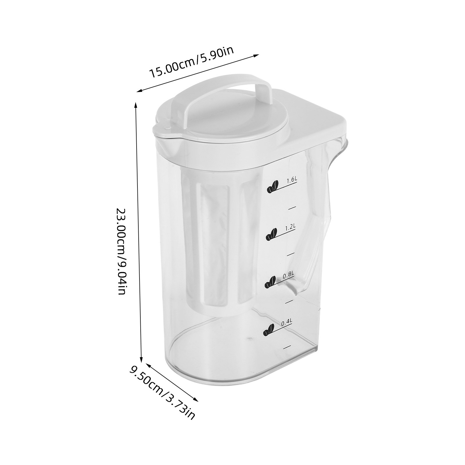Plastic Cold Brew Coffee Pitch - Coffee Tea Drinks ulasan dan harga