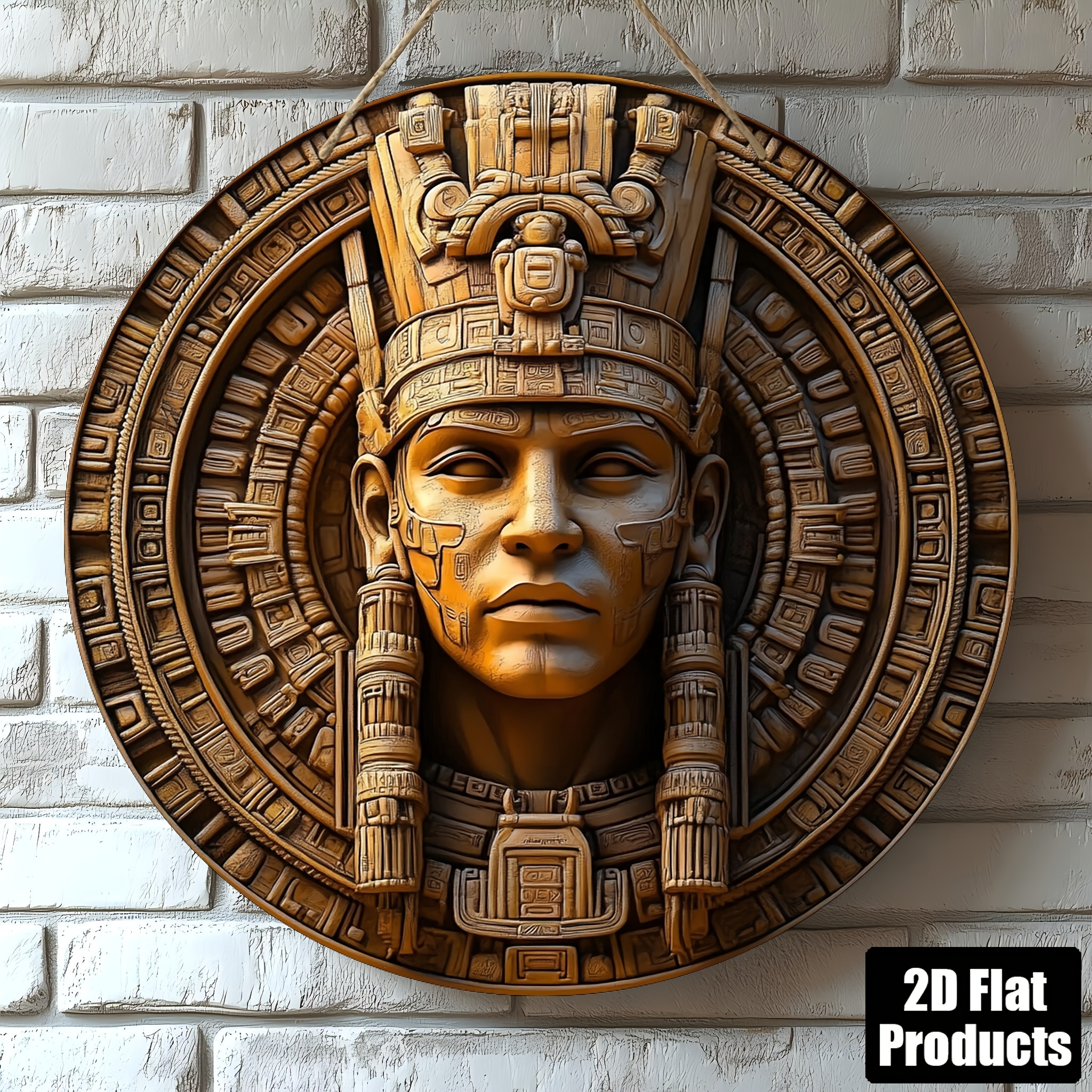 2D Flat, 1pc, Round Wooden Boa - Maya Coffee & Tea Ulasan ulasan dan harga